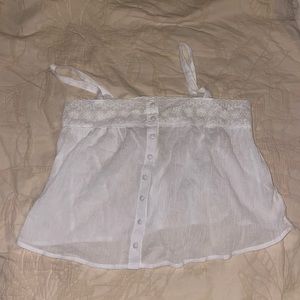 Light weight white tank top